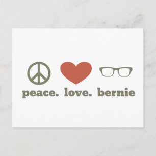 Bernie Sanders Election Swag Postcard