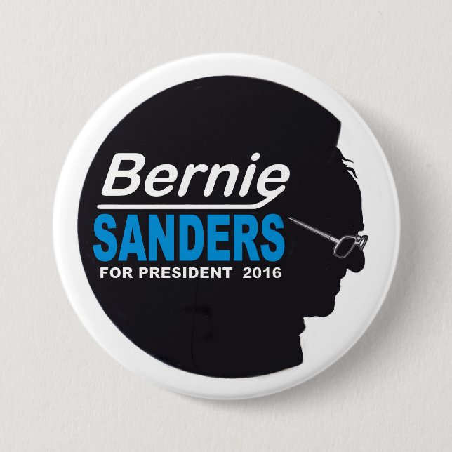 Bernie Sanders for President 2016 7.5 Cm Round Badge (Front)