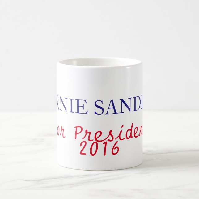 Bernie Sanders for President 2016 Coffee Mug (Center)