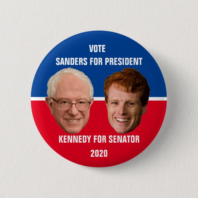 Bernie Sanders for President 2020 6 Cm Round Badge (Front)