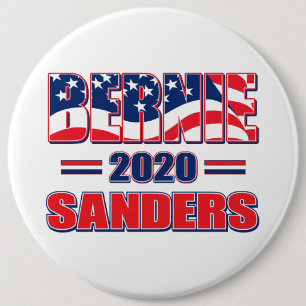 Bernie Sanders for President 2020 6 Cm Round Badge