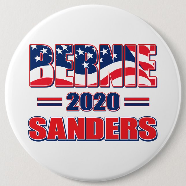 Bernie Sanders for President 2020 6 Cm Round Badge (Front)