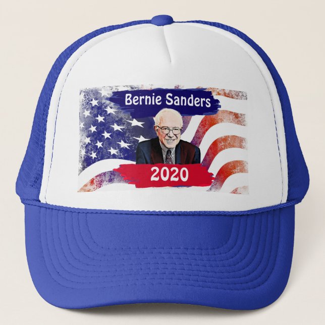 Bernie Sanders for President 2020 US Election Trucker Hat (Front)