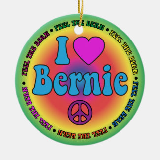 Bernie Sanders for President Ceramic Tree Decoration