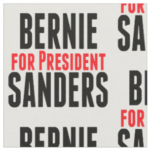 Bernie Sanders For President Fabric