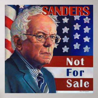 Bernie Sanders for President Poster