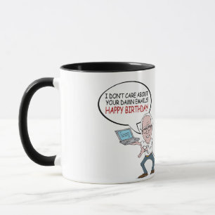 Bernie Sanders Greeting - I don't care about your Mug