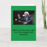 Bernie Sanders Holiday Card<br><div class="desc">Whether your friends and family celebrate Christmas,  Hanukkah,  Kwanzaa,  Festivus,  or the Winter Solstice,  this card is a perfect fit. Let Vermont senator and former Democratic presidential candidate Bernie Sanders articulate your holiday wish!</div>