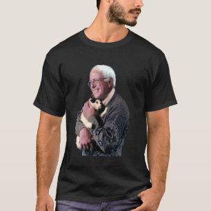 Bernie Sanders Hugging Ca Cute Animal Lover T-Shirt