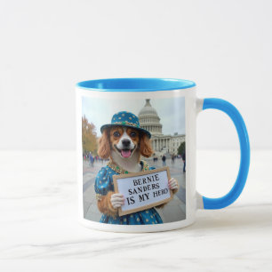 Bernie Sanders Is MY hero Dog Resistance Movement Mug