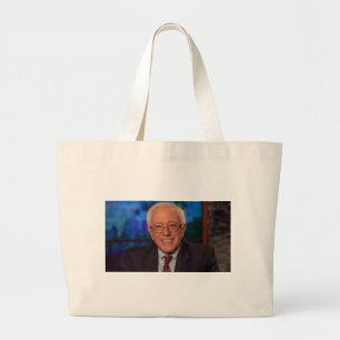 Bernie Sanders Large Tote Bag
