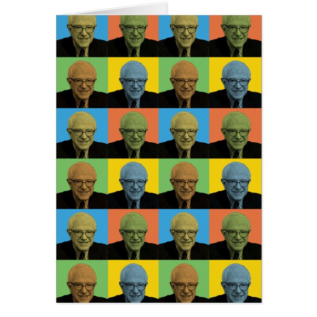 Bernie Sanders Pop-Art (Front)