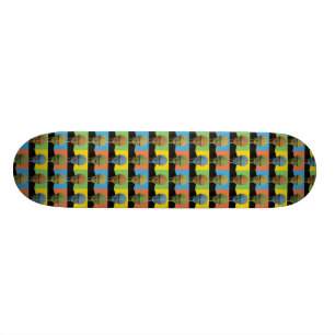 Bernie Sanders Pop-Art Skateboard