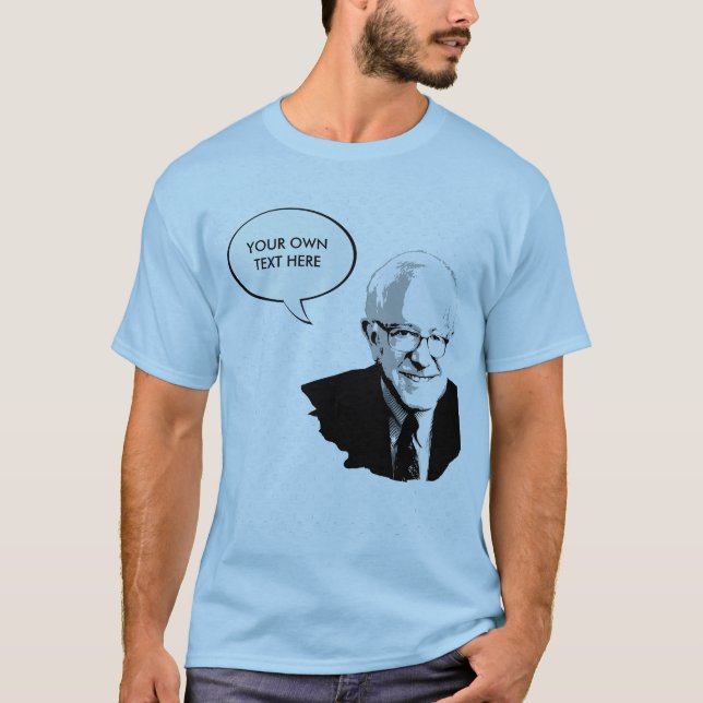 BERNIE SANDERS POP ART T-Shirt (Front)
