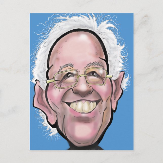 Bernie Sanders Postcard (Front)