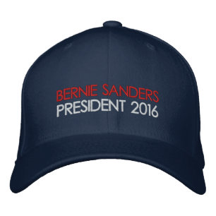 Bernie Sanders President 2016 Embroidered Hat