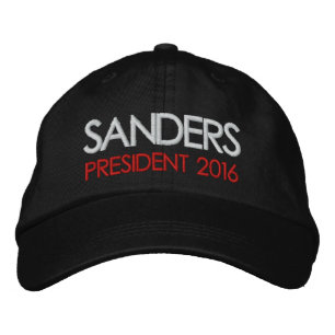 Bernie Sanders President 2016 Embroidered Hat