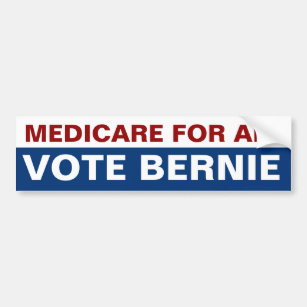 Bernie Sanders President 2020 Medicare for All Bumper Sticker