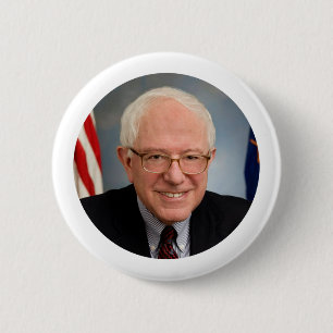 bernie sanders president 6 cm round badge