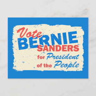 Bernie Sanders President of the People V5 Postcard