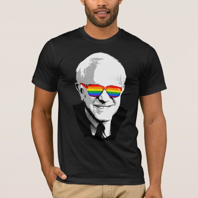 Bernie Sanders Pride T-Shirt (Front)