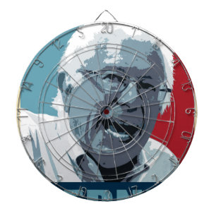 Bernie Sanders Retro Dartboard