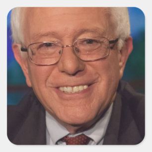 Bernie Sanders Square Sticker