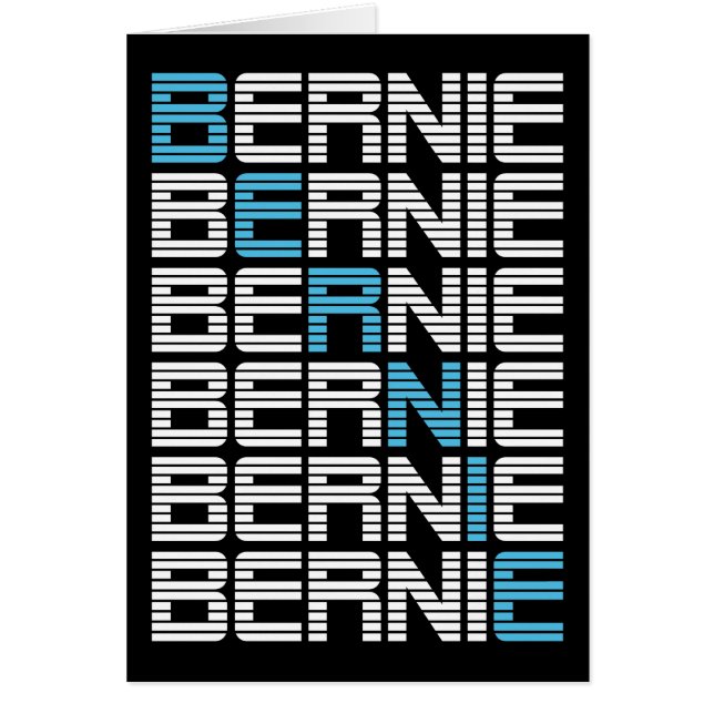 BERNIE sanders textStacks (Front)