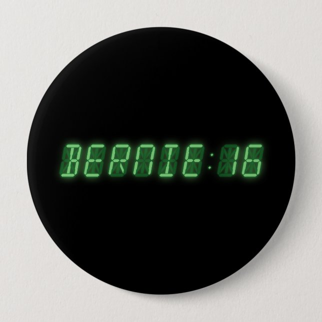 Bernie Sanders Time 10 Cm Round Badge (Front)