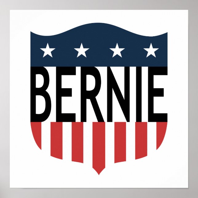 BERNIE stars and stripes Poster (Front)