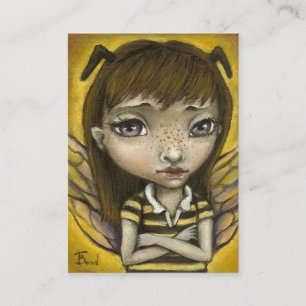 Bernie - the honey bee girl business card