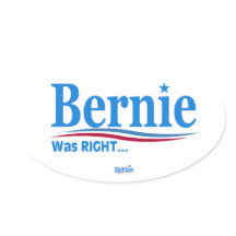 Bernie Was Right indoor sticker