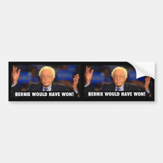 BERNIE WOULD HAVE WON! -  sticker for any surface