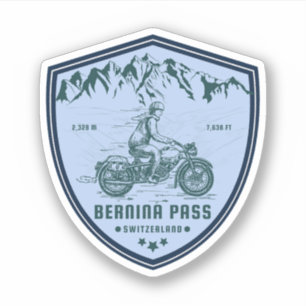 Bernina pass swiss–alps motorcycle tour