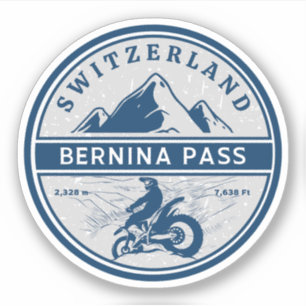 Bernina pass swiss–alps motorcycle tour