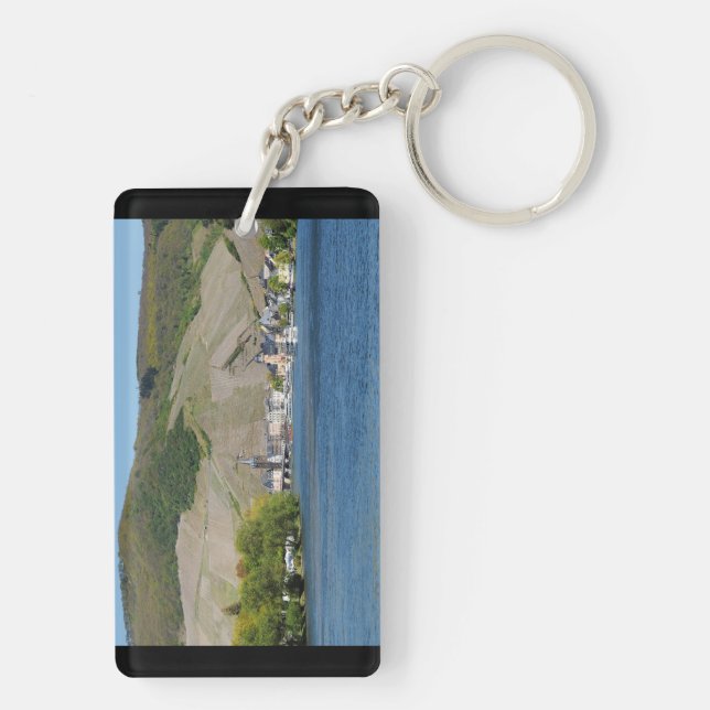 Bernkastel-Kues an der Mosel Key Ring (Back)