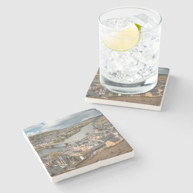 Bernkastel-Kues Germany Stone Coaster (Side)