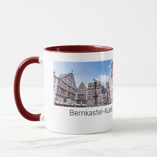 Bernkastel-Kues Historic Facades Germany Souvenir Mug (Left)