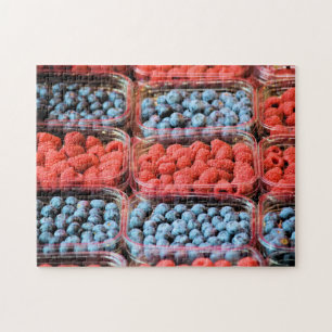 Berries, Berries, and More Berries - 11x14 -252 pc Jigsaw Puzzle