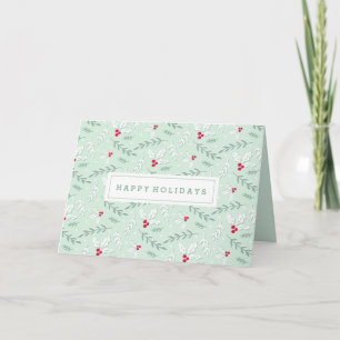 Berries & Branches   Holiday Greeting Card