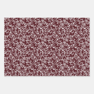 berries, burgundy. wrapping paper sheet