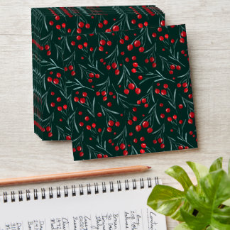 Berries Christmas - Traditional Christmas Colours Envelope