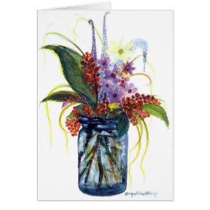 "Berries in a Blue Jar" by Brigid O'Neill Hovey