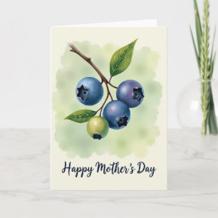 Berries Mothers Day Art Card