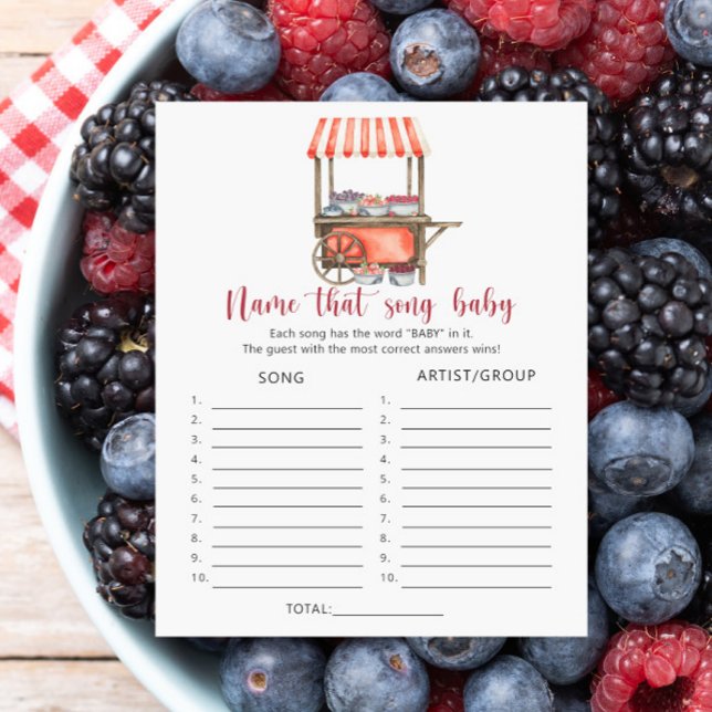 Berries on a cart - Name that Baby Song (Creator Uploaded)