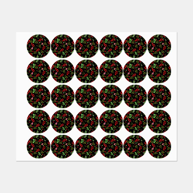 Berries Pattern (Sheet)