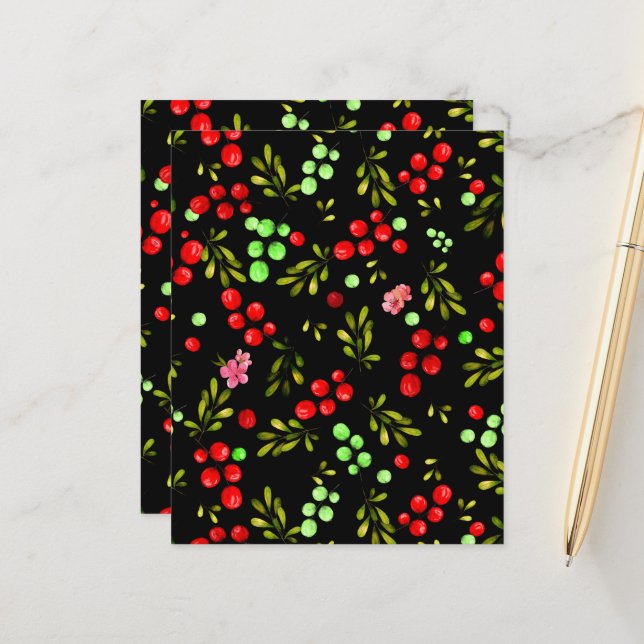 Berries Pattern (Front/Back In Situ)