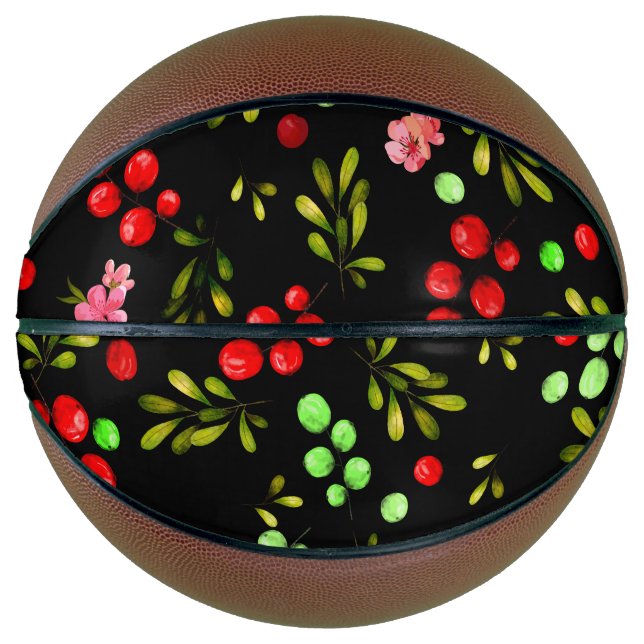 Berries Pattern Basketball (Front)
