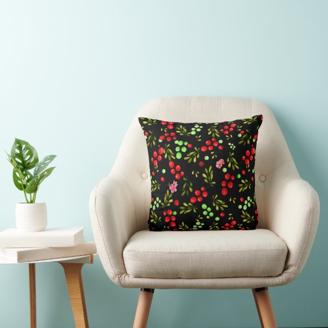 Berries Pattern Cushion (Chair)