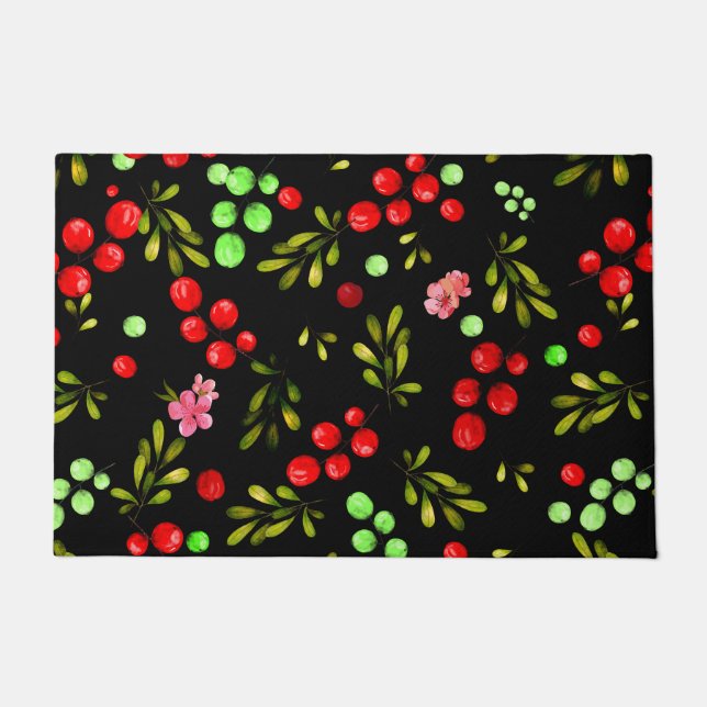 Berries Pattern Doormat (Front)
